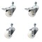 Service Caster 3 Inch SS Nylon Wheel Swivel 1/2 Inch Threaded Stem Caster Total Lock Brake, 2PK SCC-SSTSTTL20S314-NYS-121315-2-S2 - alternate 1